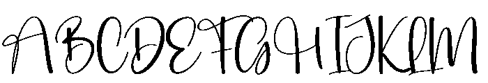 Vintage Daddy Font UPPERCASE