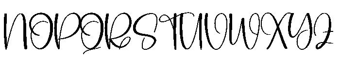 Vintage Daddy Font UPPERCASE