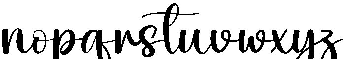 Vintage Daddy Font LOWERCASE