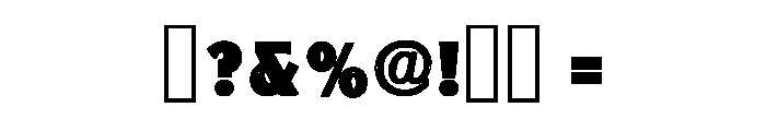 Vintage Detective Regular Font OTHER CHARS