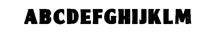 Vintage Detective Regular Font UPPERCASE