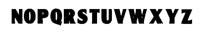 Vintage Detective Regular Font LOWERCASE
