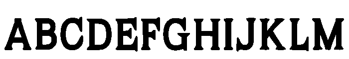 Vintage Dracula Regular Font UPPERCASE