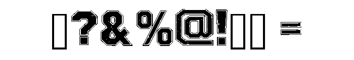Vintage Dusty Regular Font OTHER CHARS