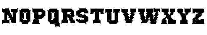 Vintage Dusty Regular Font UPPERCASE