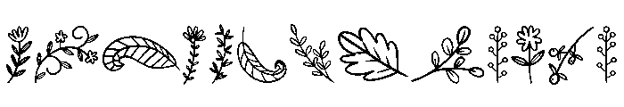 Vintage Floral FONT