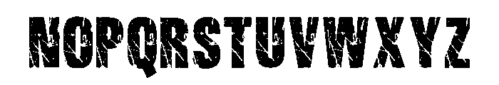 Vintage Football Regular Font LOWERCASE