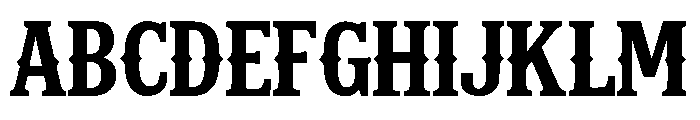 Vintage Forge Font UPPERCASE