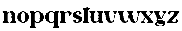 Vintage Friends Font LOWERCASE
