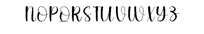 Vintage Handmade1 Font UPPERCASE