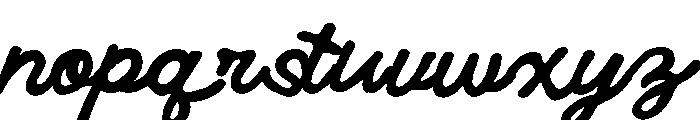 Vintage Haven Font LOWERCASE