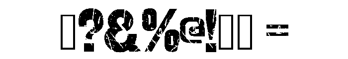 Vintage Jersey Style Regular Font OTHER CHARS