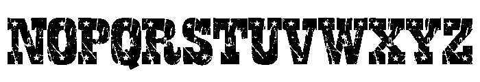 Vintage Jersey Style Regular Font UPPERCASE