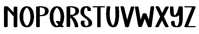 Vintage Journal Font LOWERCASE