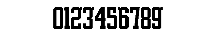 Vintage League Regular Font OTHER CHARS