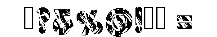 Vintage Marmer Regular Font OTHER CHARS