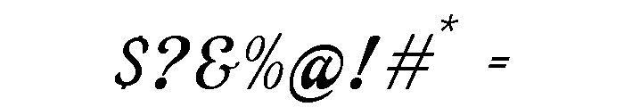 Vintage Melinda Font OTHER CHARS