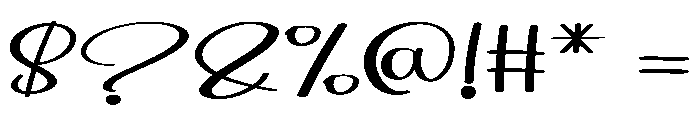 Vintage Minimalist Font OTHER CHARS