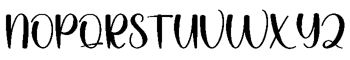 Vintage Minimalist Font UPPERCASE