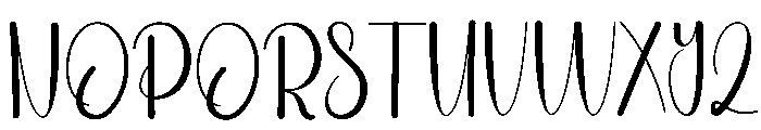 Vintage Online Font LOWERCASE