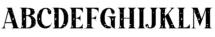 Vintage Praise Regular Font UPPERCASE