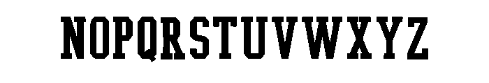 Vintage Project Regular Font LOWERCASE