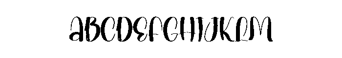 Vintage Quincy Font UPPERCASE
