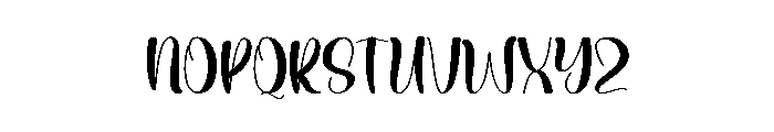 Vintage Quincy Font LOWERCASE