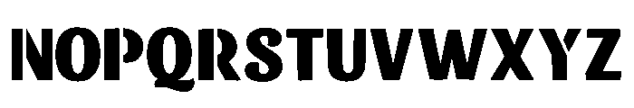 Vintage Record Regular Font LOWERCASE