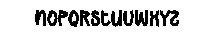Vintage Riders Font UPPERCASE