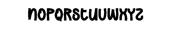 Vintage Riders Font LOWERCASE