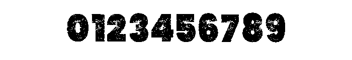 Vintage Round Up Regular Font OTHER CHARS