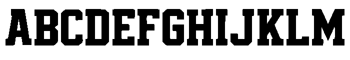 Vintage Scholar Regular Font UPPERCASE