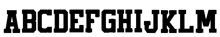 Vintage School Regular Font UPPERCASE