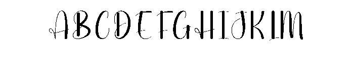 Vintage Signature2 Font UPPERCASE
