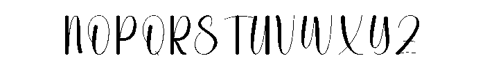 Vintage Signature2 Font UPPERCASE