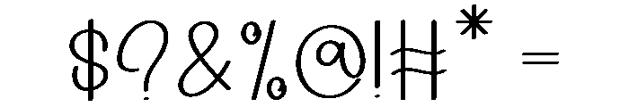 Vintage Silhouette Font OTHER CHARS
