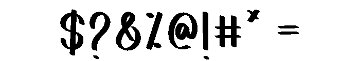 Vintage Simple Font OTHER CHARS