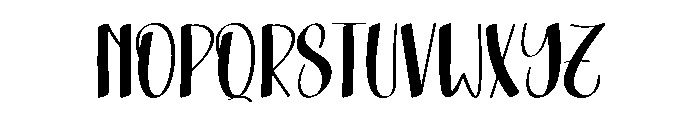 Vintage Simple Font LOWERCASE
