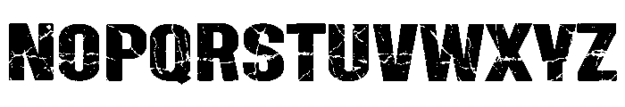 Vintage Small Font UPPERCASE