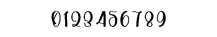 Vintage Snowman Font OTHER CHARS