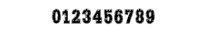 Vintage Soldier Regular Font OTHER CHARS