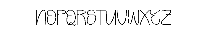 Vintage Somebody Font LOWERCASE