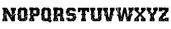 Vintage Stamps Regular Font LOWERCASE