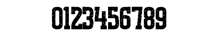 Vintage Strike Regular Font OTHER CHARS