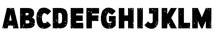 Vintage Survive Font UPPERCASE
