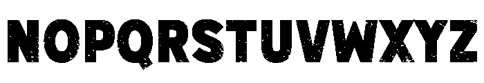 Vintage Survive Font UPPERCASE