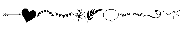 Vintage Symbol Collection Font OTHER CHARS
