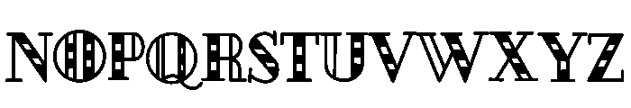 Vintage Theater Font UPPERCASE