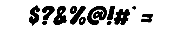 Vintage Valentine Italic Regular Font OTHER CHARS